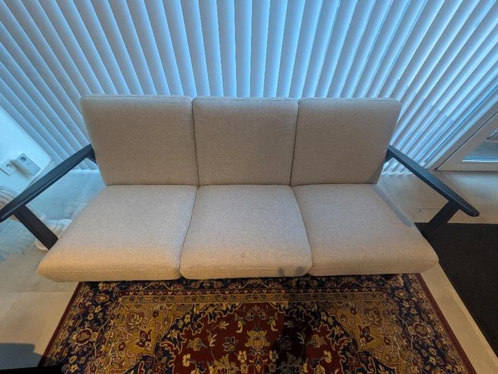 Canapé 3 places IKEA EKENÄSET - parfait état, Maison & Meubles, Canapés | Salons, Comme neuf, Banc droit, Trois personnes, Bois