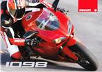 Ducati 1098 2006 brochure., Livres, Motos, Comme neuf, Enlèvement ou Envoi