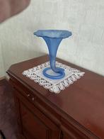 Blauwe vaas, Ophalen, Blauw, Minder dan 50 cm, Glas