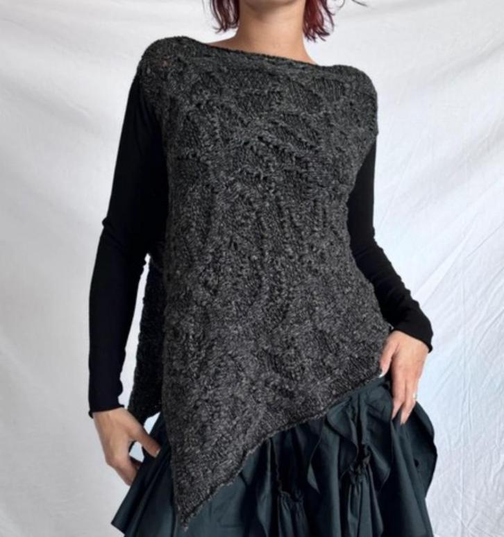 Sarah Pacini asymmetrische trui nieuw, Kleding | Dames, Truien en Vesten, Nieuw, Zwart, Ophalen of Verzenden