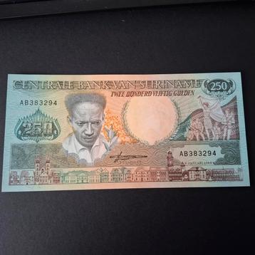 ### Suriname 250 gulden 1988 ### beschikbaar voor biedingen