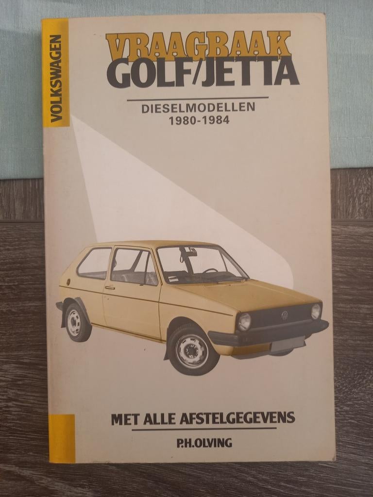 Vraagbaak Volkswagen Vw Golf Jetta diesel olving 80/84, Ophalen of Verzenden