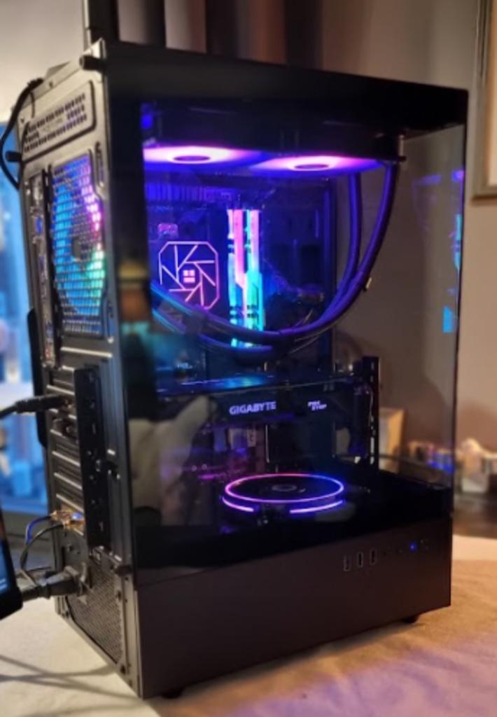 Krachtige 1080p Gaming PC – Ryzen 7 + RX580, Computers en Software, Desktop Pc's, Zo goed als nieuw, 3 tot 4 Ghz, HDD, SSD, 32 GB