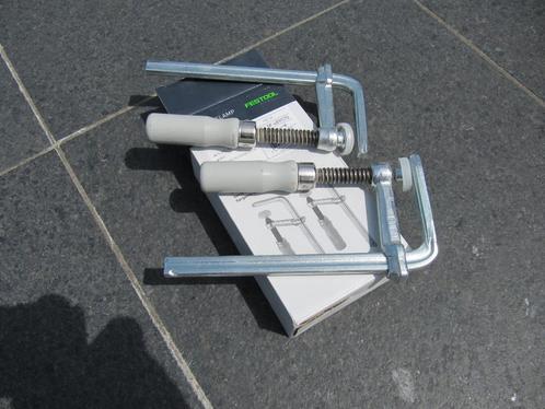 Festool 489570 / FSZ120 Schroefklem - 120mm (2st), Doe-het-zelf en Bouw, Gereedschap | Handgereedschap, Zo goed als nieuw, Ophalen