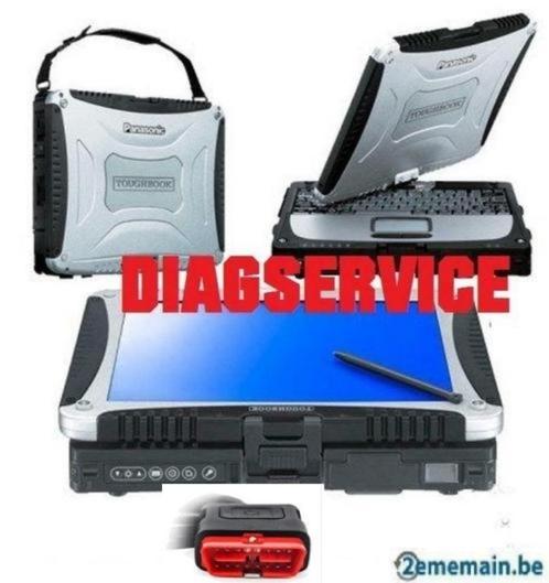 OUTIL DE DIAGNOSTIC AUTO PANASONIC RUGGED CF19 DELPHI 2021, Auto diversen, Autogereedschap, Gebruikt, Ophalen