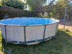 Piscine avec filtre et couverture, Jardin & Terrasse, 300 cm ou plus, Rond, Enlèvement, Utilisé