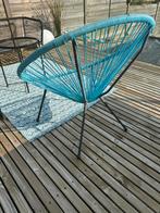 1 fauteuil de jardin bleu turquoise, Jardin & Terrasse, Chaises de jardin, Comme neuf