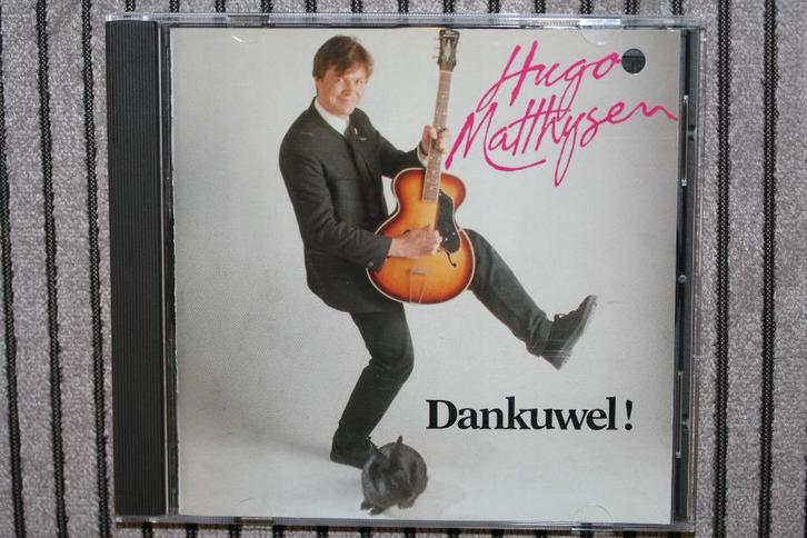 Hugo Matthysen – Dankuwel! / CD 1990, Cd's en Dvd's, Cd's | Nederlandstalig, Gebruikt, Rock, Verzenden