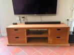 TV meubel - Teak, Huis en Inrichting, Ophalen, Strak, 100 tot 150 cm, Zo goed als nieuw