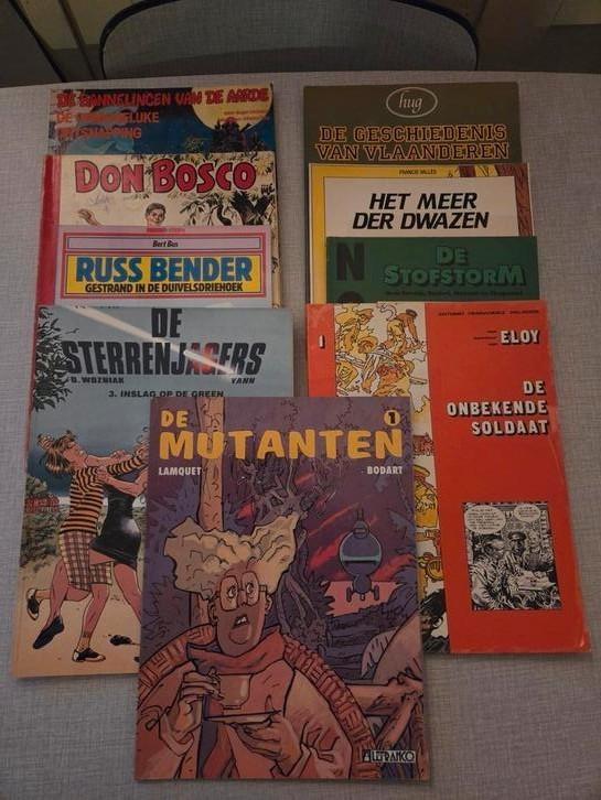 9 x 1ste druk, Boeken, Stripverhalen, Zo goed als nieuw, Ophalen of Verzenden