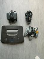 Nintendo 64 avec manette et câbles d'origine, Consoles de jeu & Jeux vidéo, Consoles de jeu | Nintendo 64, Utilisé, Enlèvement ou Envoi