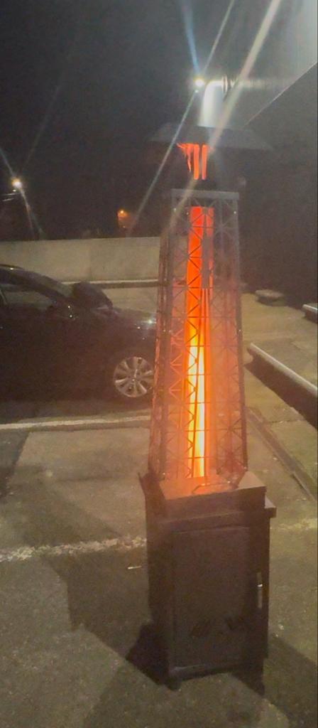 Aluplace Eifel design pelletkachel, Tuin en Terras, Terrasverwarmers, Nieuw, Ophalen