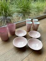 Ikea setje in het roze, Tasse(s) et/ou soucoupe(s), Autres styles, Utilisé, Enlèvement ou Envoi