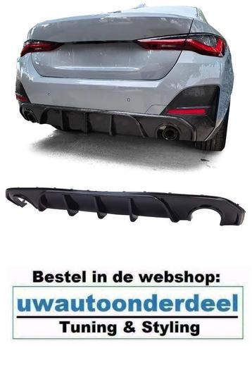 Achterbumper Diffuser Zwart Voor Bmw 4 serie G26 Gran Coupe  beschikbaar voor biedingen