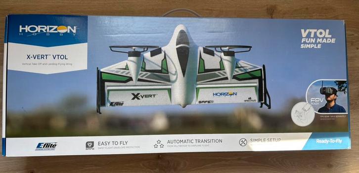 RC combi vliegtuig & drone - absolute nieuwstaat - sint, Hobby en Vrije tijd, Modelbouw | Vliegtuigen en Helikopters, Zo goed als nieuw