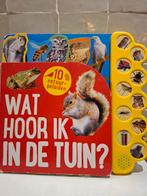 Wat hoor ik in de tuin, Gelezen, Uitklapboek, Jongen of Meisje, Ophalen of Verzenden