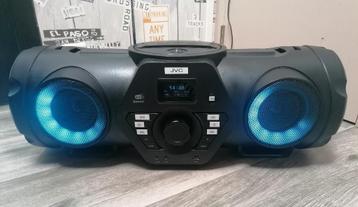 JVC - Boomblaster Dab 2 x 30 Watt, Dab+, FM, Bluetooth, CD beschikbaar voor biedingen