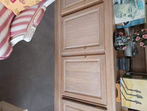 Eikenhouten bibliotheekkast 3.50x2.20m, Huis en Inrichting, Kasten | Boekenkasten, Eikenhout, Ophalen