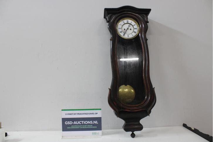 Antiek Oostenrijkse Regulator Wandklok, Antiquités & Art, Antiquités | Horloges