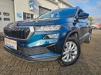 Karoq 1.5 TSI DSG Style, Carplay,Lineassist,Cruise,Led,., Auto's, Skoda, Stof, 4 cilinders, 700 kg, Blauw