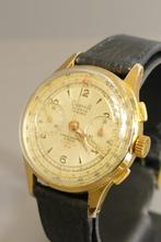 Vintage chronograafhorloge Dreffa Genève – Jaren 1950, Overige merken, Staal, Polshorloge, 1930 tot 1960