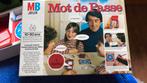 Jeu de société MB Mot de passe, Drie of vier spelers, Zo goed als nieuw, MB