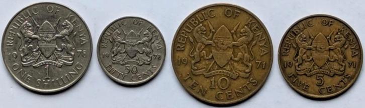 Kenia - muntenset, Postzegels en Munten, Munten | Afrika, Setje, Overige landen, Ophalen