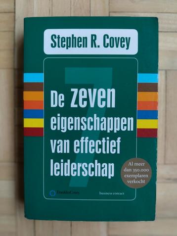 Covey - De zeven eigenschappen van effectief leiderschap  beschikbaar voor biedingen