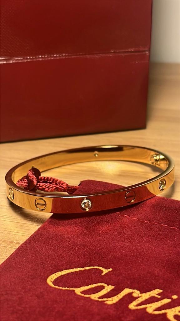 Cartier love armband, Handtassen en Accessoires, Armbanden, Zo goed als nieuw, Ophalen of Verzenden