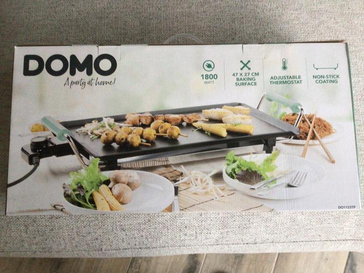 DOMO Teppanyaki NIEUW, Elektronische apparatuur, Grillplaten, Nieuw, Tafelgrill, Ophalen of Verzenden