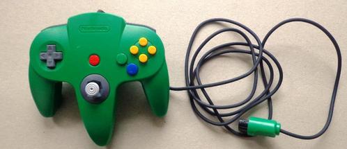 Originele Controller voor de Nintendo 64 Groen, Games en Spelcomputers, Games | Nintendo 64, Gebruikt, Ophalen of Verzenden