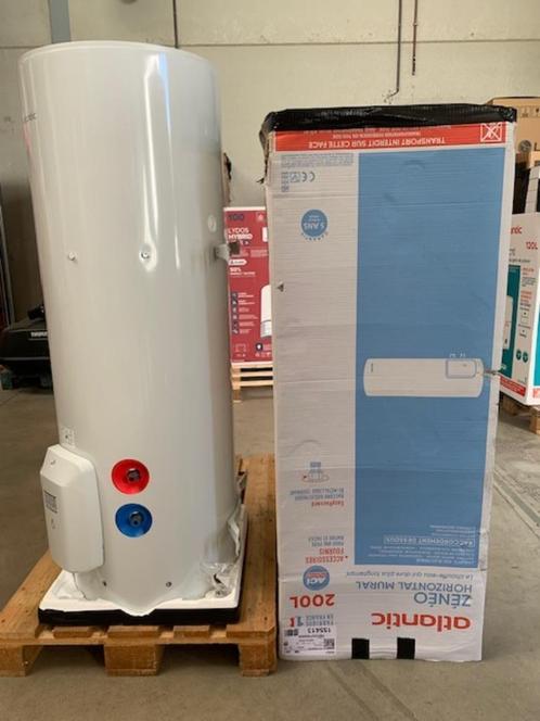 Elektrische Boiler 200 Liter - Atlantic Zeneo Horizontaal, Doe-het-zelf en Bouw, Sanitair, Nieuw, Ophalen of Verzenden