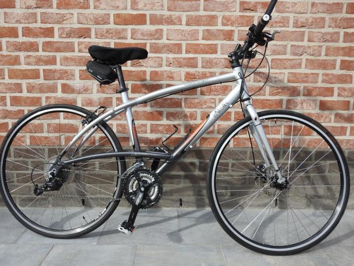 sportfiets dames/heren, Fietsen en Brommers, Fietsen | Racefietsen, Zo goed als nieuw, Dames, Overige merken, Meer dan 20 versnellingen