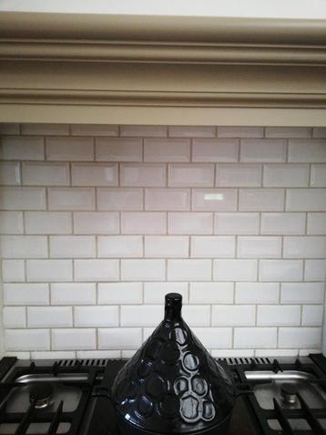 Nieuw! 65 wandtegels Metro wit glanzend Villeroy en Boch  beschikbaar voor biedingen