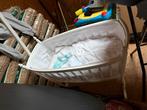 Witte babywieg met alle toebehoren, Kinderen en Baby's, Babywiegjes en Ledikanten, Ophalen, Gebruikt, Wieg