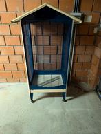 Staande vogelkooi, Ophalen, Vogelkooi