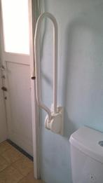 TOILETBEUGEL OPKLAPBAAR LINIDO WIT 80 CM, Ophalen, Zo goed als nieuw