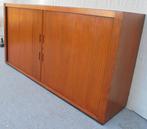 Vintage rolluikkast archiefkast dressoir kast, Antiek en Kunst, Ophalen of Verzenden