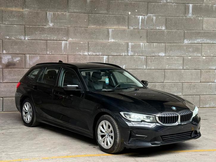 BMW 318d Diesel 2020 – 100 kW (150 ch) – Boîte Auto 8 – Cuir, Autos, BMW, Particulier, Série 3, Diesel, Euro 6, Break, 5 portes