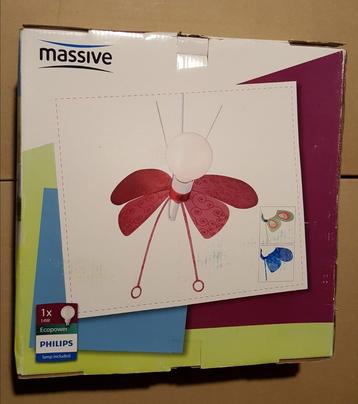 Vlinder: hanglamp met set verwisselbare vleugels (nieuw) beschikbaar voor biedingen