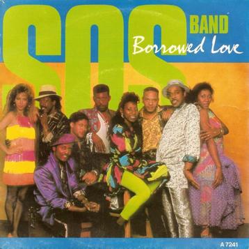 SOS Band ‎– Borrowed Love ' 7 Als Nieuw ! beschikbaar voor biedingen