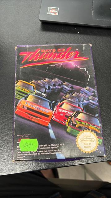 Nes days of thunder beschikbaar voor biedingen