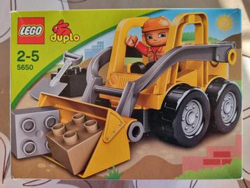 Excavatrice Lego Duplo Ville Set 5650 de 2 à 5 ans, Enlèvement ou Envoi, Comme neuf, Ensemble complet, Duplo