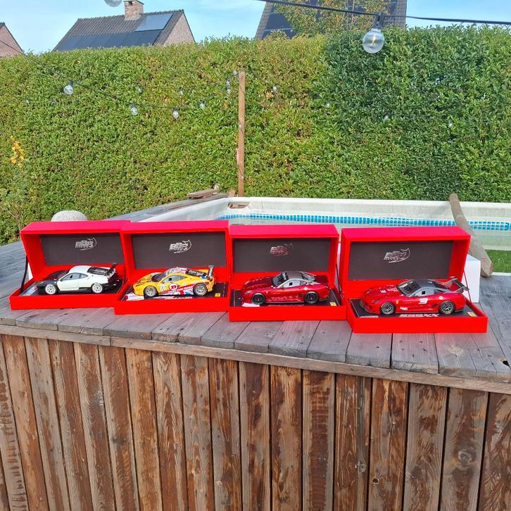 4 x 1/18 BBR Ferrari, Hobby & Loisirs créatifs, Voitures miniatures | 1:18, Neuf, Voiture, Autres marques, Enlèvement ou Envoi