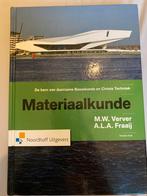 M.W. Verver & A.L.A. Fraaij - Materiaalkunde, Enlèvement ou Envoi, Neuf, M.W. Verver; A.L.A. Fraaij
