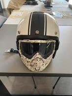 Stoere helm & masker(verwijderbaar) & bril krasvrij, Ophalen of Verzenden, Zo goed als nieuw, Large
