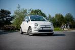 Fiat 500 parelmoer met lederen intieur, Auto's, Fiat, Te koop, Stadsauto, Benzine, 1242 cc