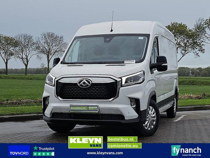 Maxus EDELIVER 9 L3H2 398Km WLTP AC!, Auto's, Bestelwagens en Lichte vracht, Bedrijf, ABS, Airconditioning, Cruise Control, Elektrisch