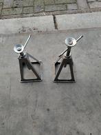 2 alu verstelbare steunpoten, Caravans en Kamperen, Ophalen, Zo goed als nieuw