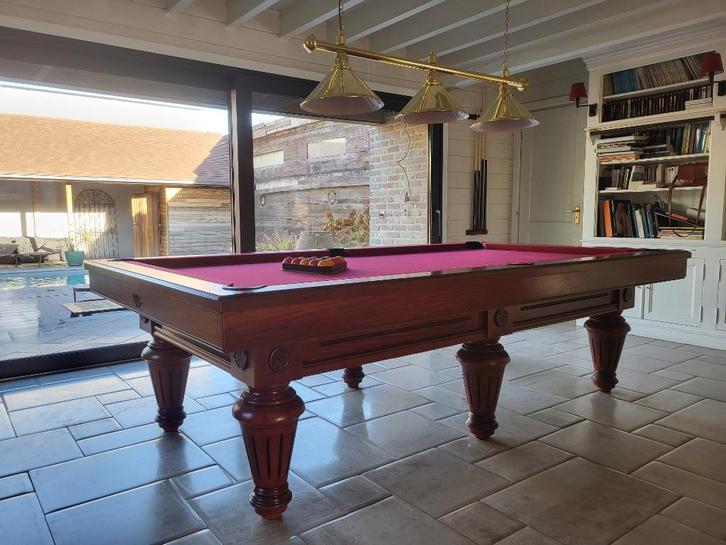 Schitterend Amerikaans biljartmodel Chambord, merk Lafuge, Sport en Fitness, Biljarten en Poolen, Zo goed als nieuw, Biljarttafel